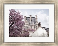 Framed Young Woman at the Chateau de Chambord