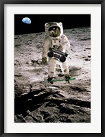 Framed Moonskating (NASA)