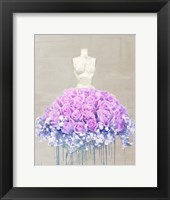 Framed Dressed in Flowers II