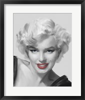 Framed Look Red Lips