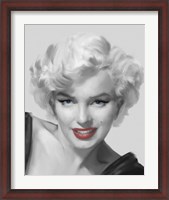 Framed Look Red Lips