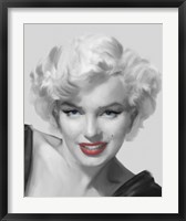 Framed Look Red Lips