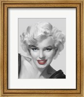 Framed Look Red Lips