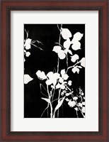 Framed Silhouette Leaves 1