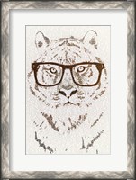 Framed Hipster Tiger