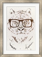 Framed Hipster Tiger