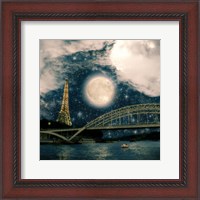 Framed One Starry Night in Paris