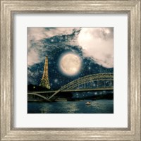 Framed One Starry Night in Paris