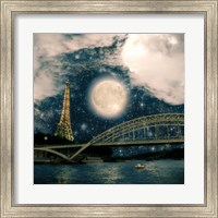 Framed One Starry Night in Paris