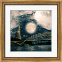 Framed One Starry Night in Paris