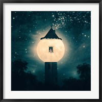 Framed Moon Tower
