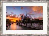 Framed Cathedral Sunset