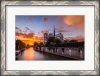 Framed Cathedral Sunset
