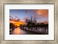 Framed Cathedral Sunset