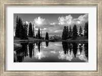 Framed Paradise Reflection