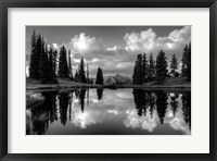 Framed Paradise Reflection