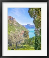 Framed Lago di Como View No. 1