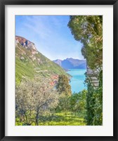 Framed Lago di Como View No. 1