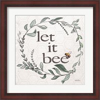 Framed Let It Bee