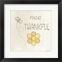 Framed Bee Thankful