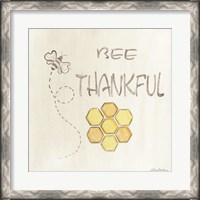 Framed Bee Thankful