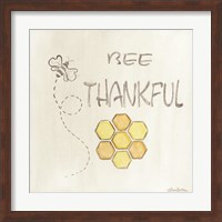 Framed Bee Thankful