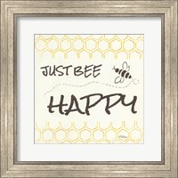 Framed Just Bee Happy