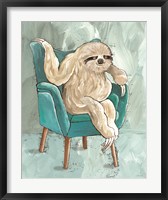 Framed Chill Sloth I