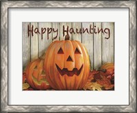 Framed Happy Haunting