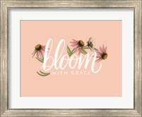 Framed Bloom with Grace