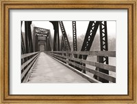 Framed Old Railroad Bridge