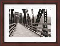 Framed Old Railroad Bridge