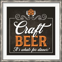 Framed Craft Beer