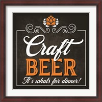 Framed Craft Beer