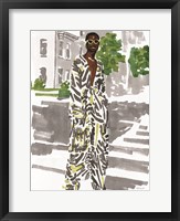 Fashion in the City 2 Framed Print