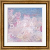 Framed 'Daydream Pink 04' border=