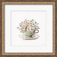 Framed 'Garden Tea 01' border=