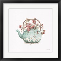 Framed 'Garden Tea 03' border=