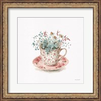 Framed 'Garden Tea 04' border=