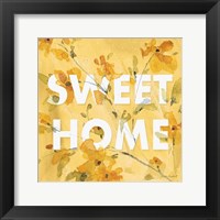 Framed Happy Yellow 16A