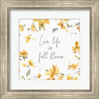 Framed Happy Yellow 19A