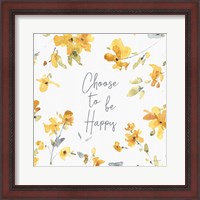 Framed Happy Yellow 20A