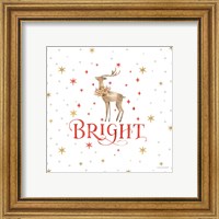 Framed 'Merry & Bright 10' border=