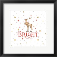 Framed 'Merry & Bright 10' border=