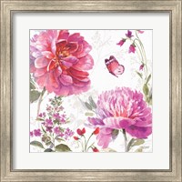 Framed 'Obviously Pink 19A' border=