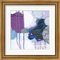 Framed 'Abstract Layers IV' border=