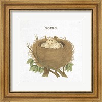 Framed Spring Nest II Home