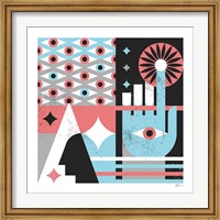 Framed Abstract Hand