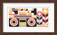 Framed Abstract Boombox