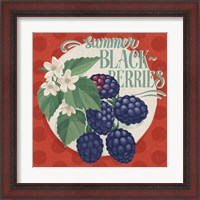 Framed 'Berry Breeze V' border=